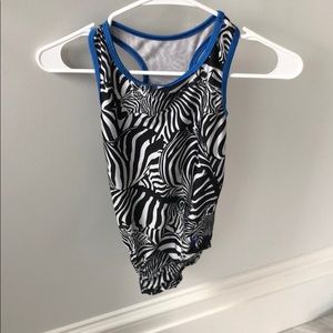 Plum Practicewear Zebra Leo